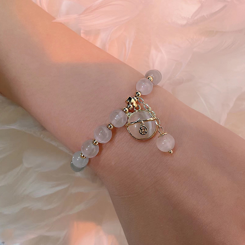 Fashion Geometric Alloy Beaded Opal Bracelets display picture 1