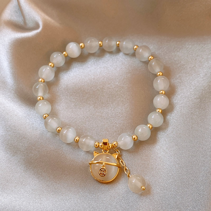 Mode Géométrique Alliage Perlé Opale Bracelets display picture 9