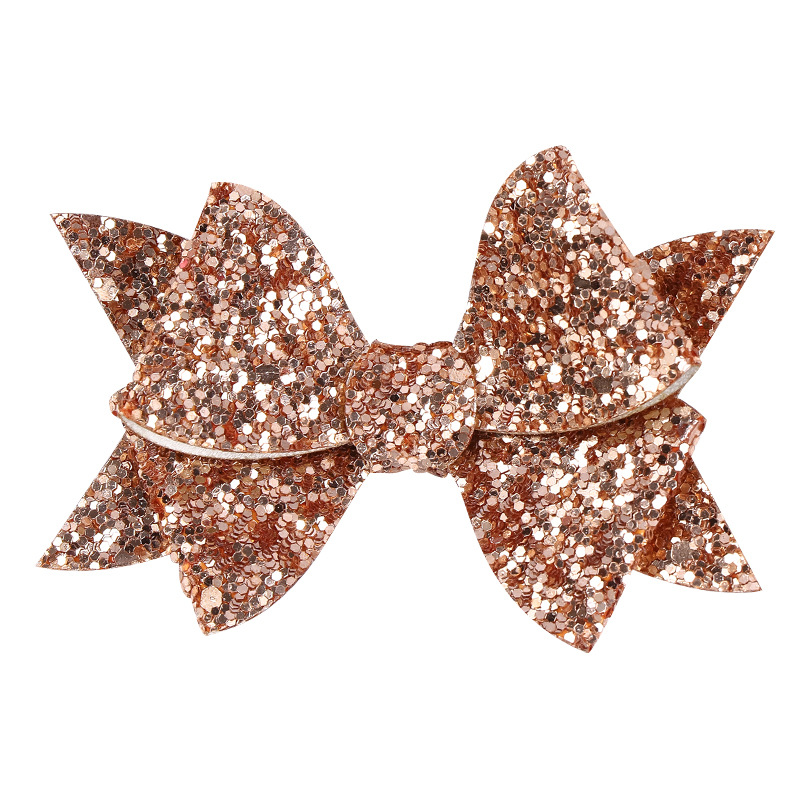 Girl's Cute Sweet Bow Knot Sequin Sequin Hair Clip display picture 3