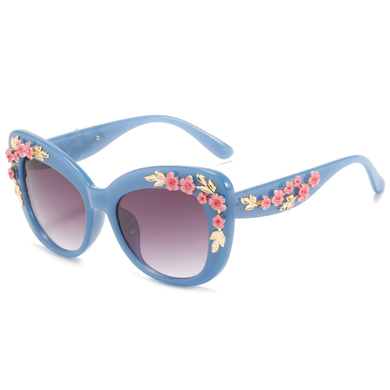Unisex Retro Baroque Style Gradient Color Solid Color Pc Square Sunglasses display picture 2