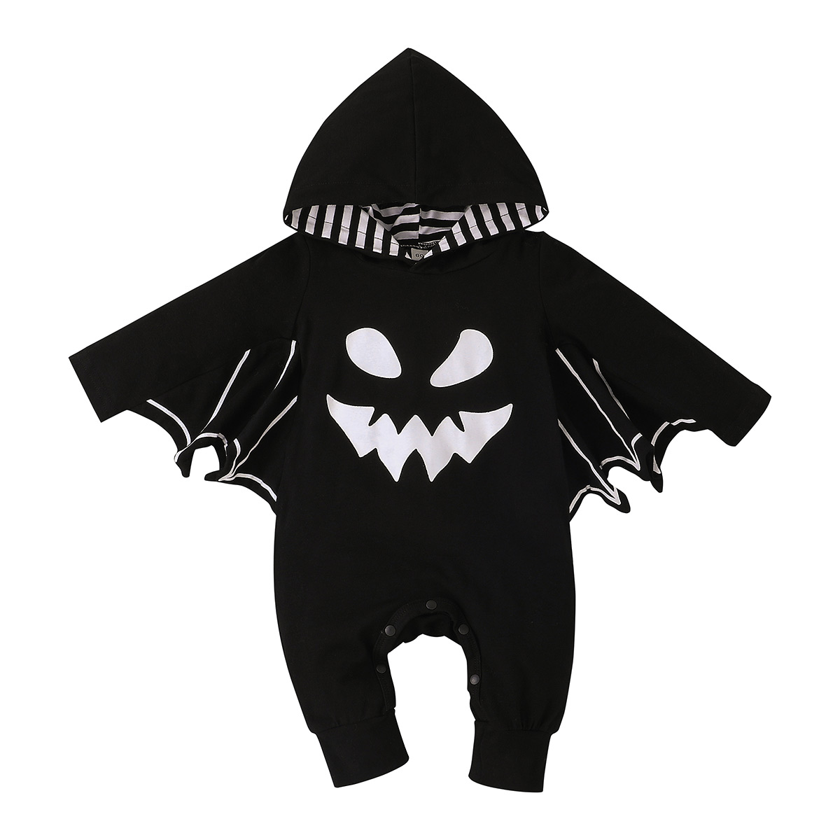 Halloween Spring And Autumn Long Sleeve Hooded One-piece Onesie Rompers Jumpsuit display picture 5