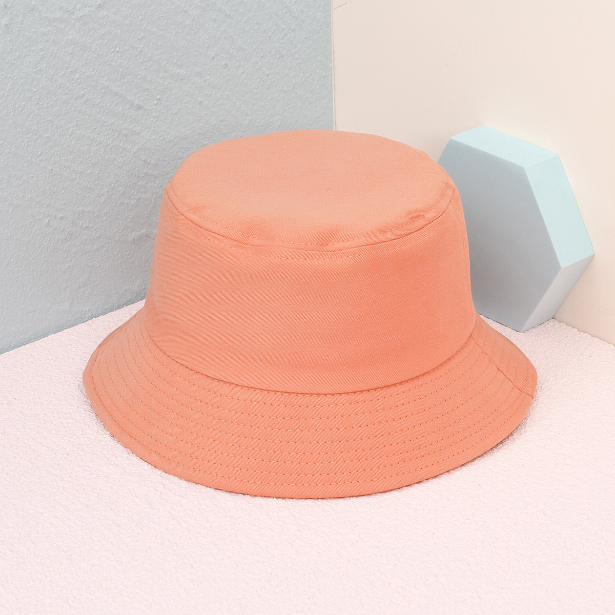 Unisex Simple Style Bear Wide Eaves Bucket Hat display picture 3