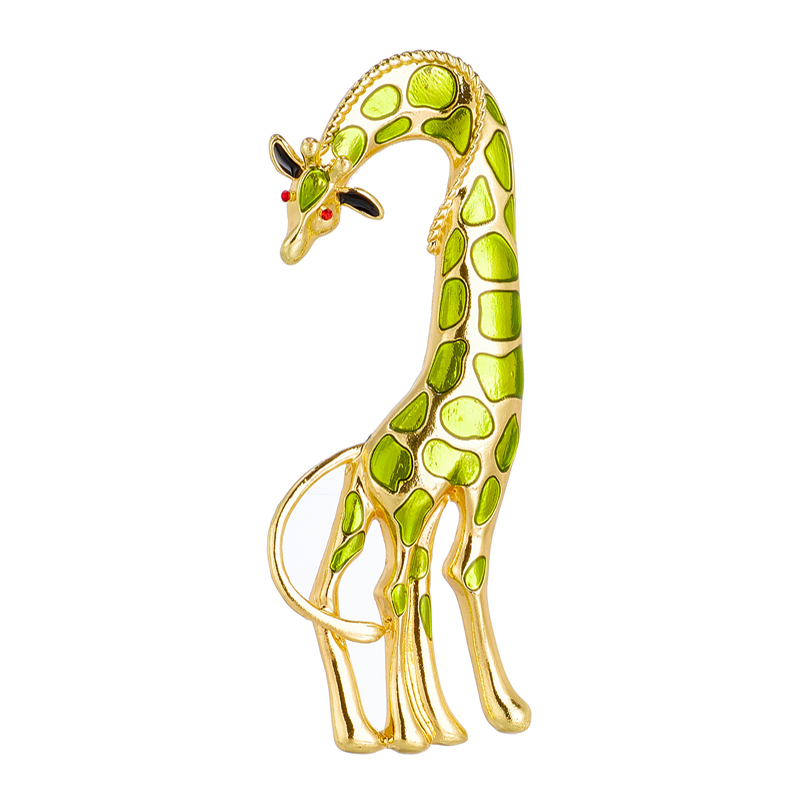 Fashion Giraffe Alloy Brooches display picture 2
