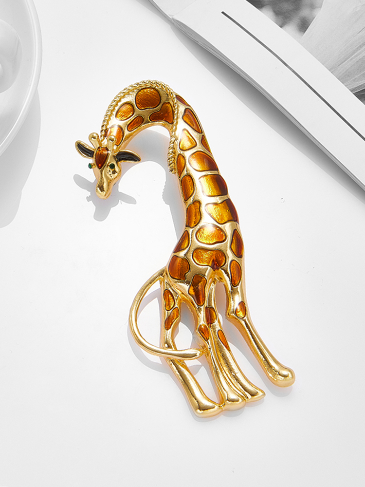 Fashion Giraffe Alloy Brooches display picture 4