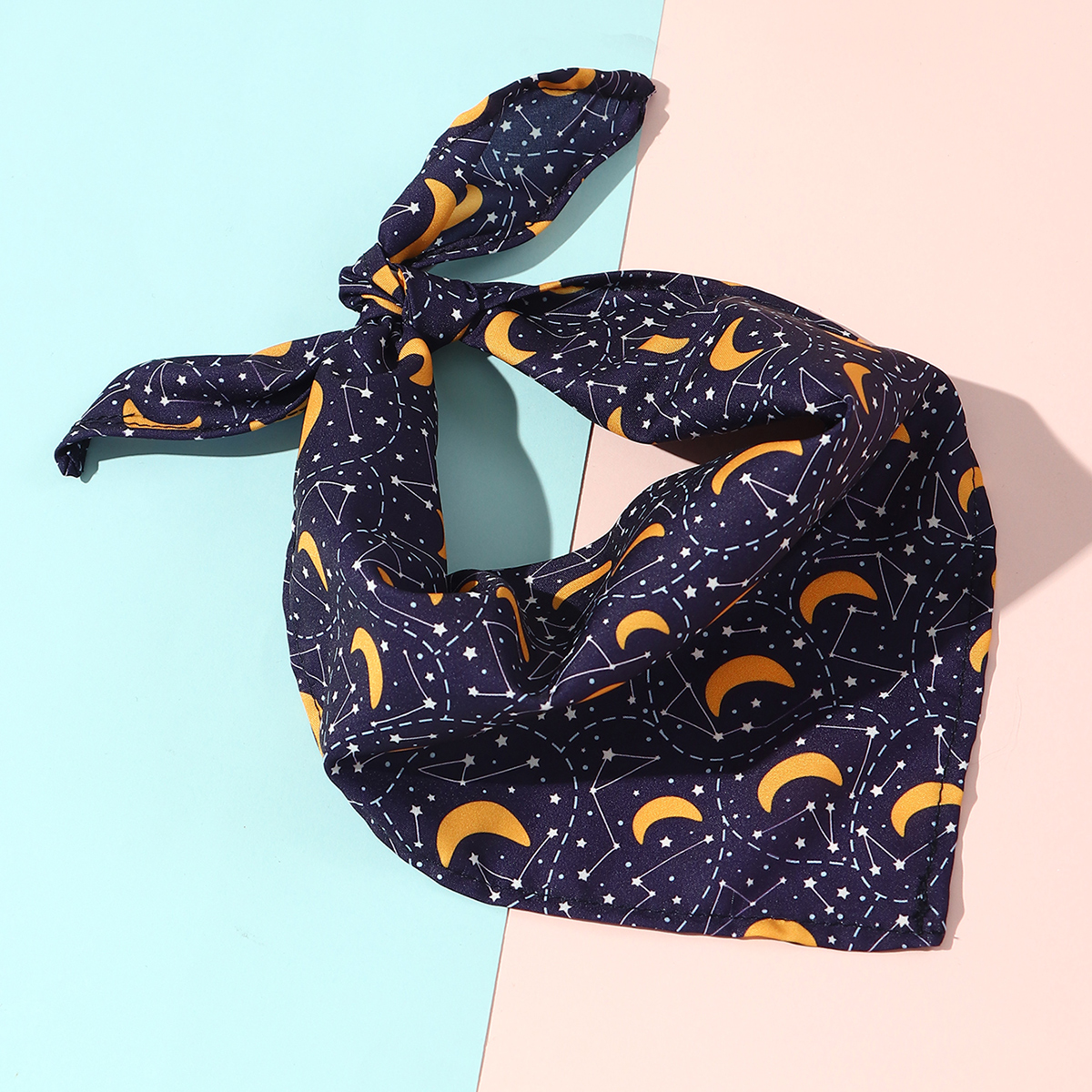 Dog Star Moon Scarf Saliva Towel display picture 1