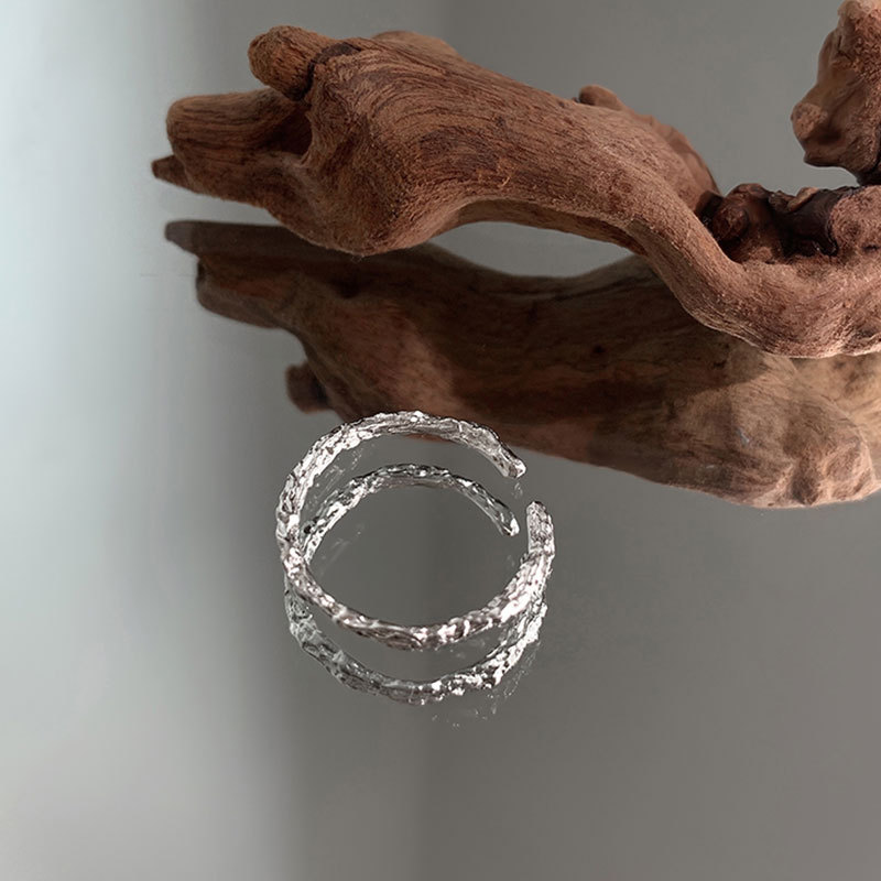 Einfacher Stil Geometrisch Kupfer Offener Ring Kupfer Ringe display picture 2