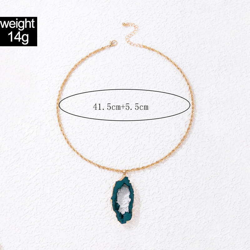 Retro Irregular Alloy Necklace 1 Piece display picture 3