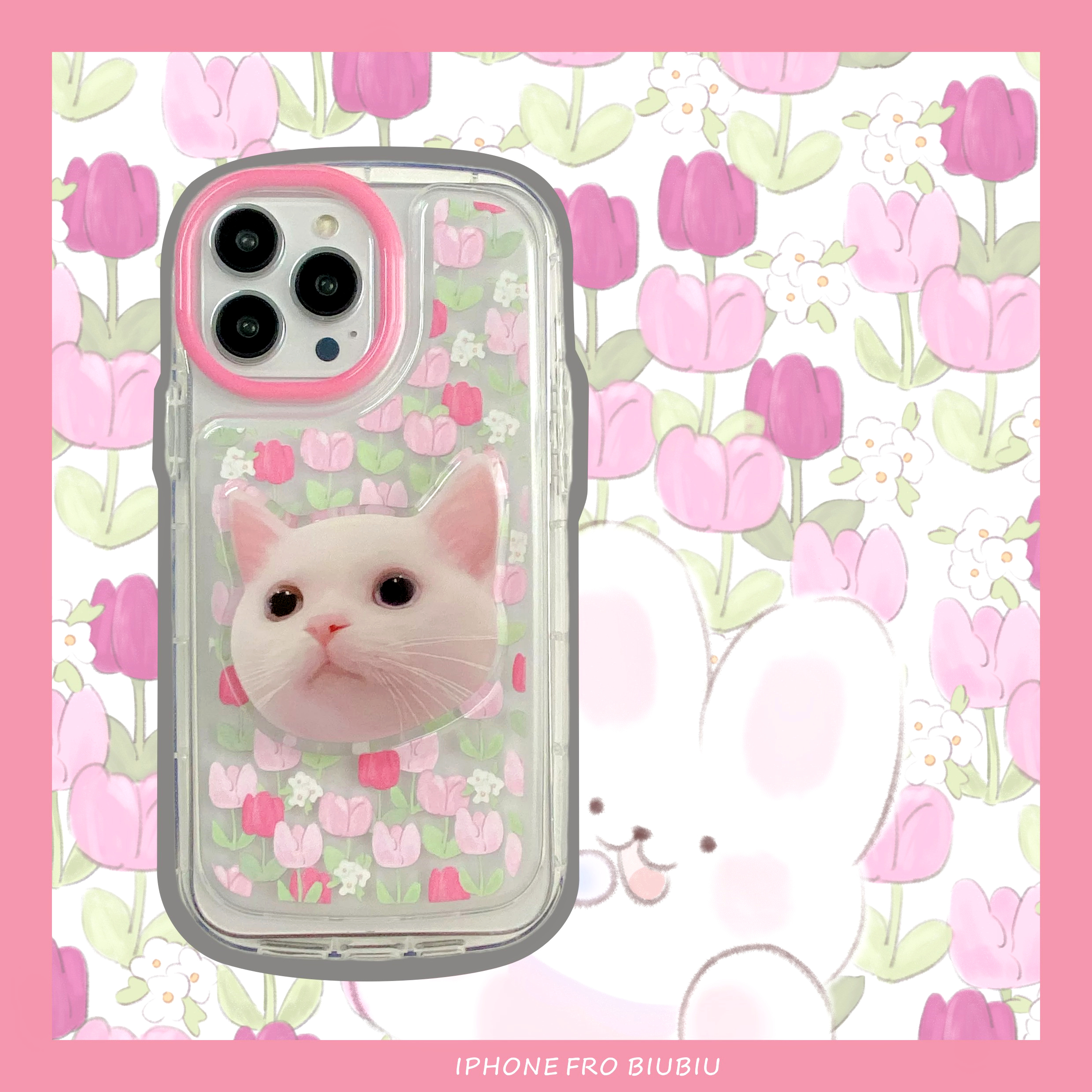 Fashion Animal Plant Plastic Silica Gel Phone Cases display picture 1