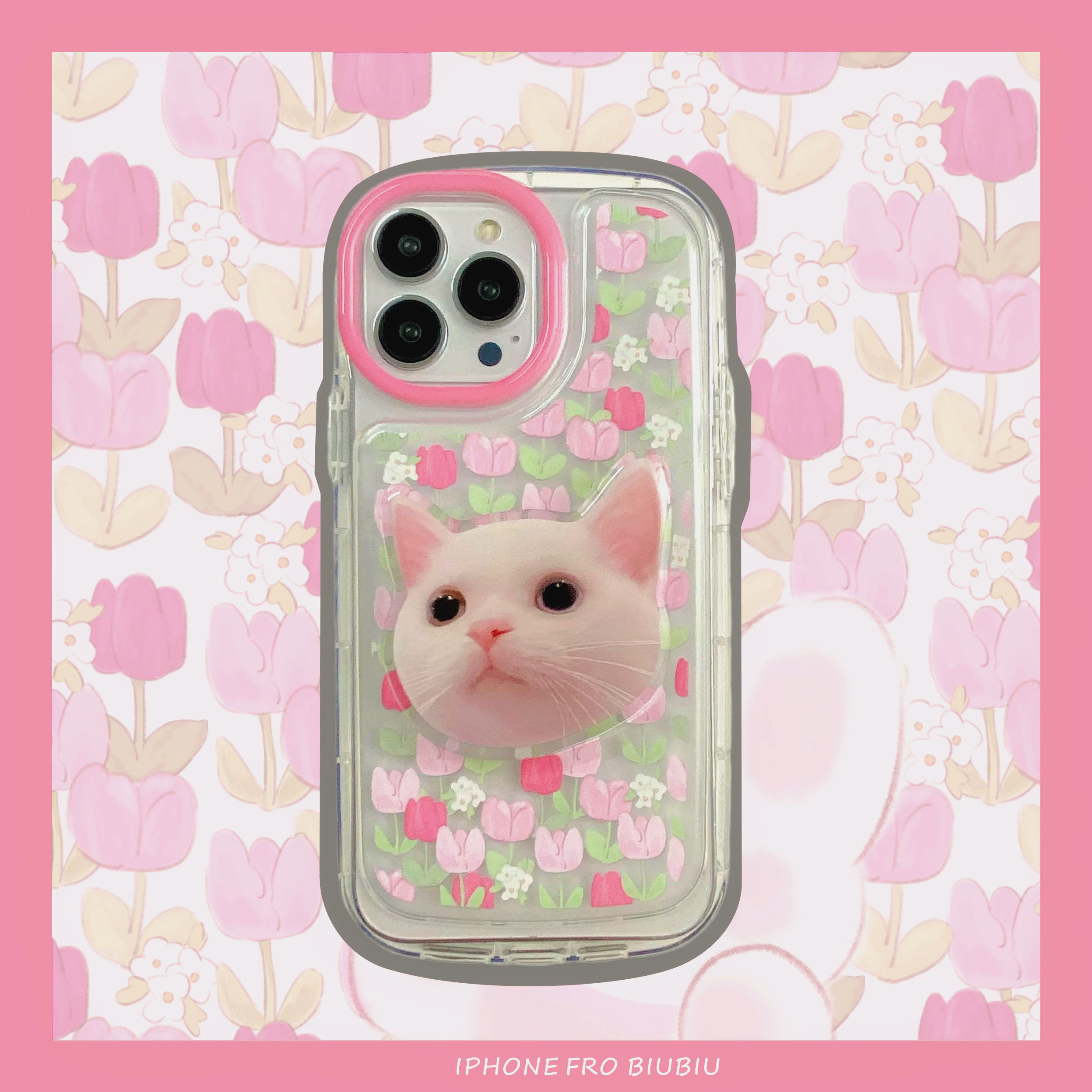Fashion Animal Plant Plastic Silica Gel Phone Cases display picture 4
