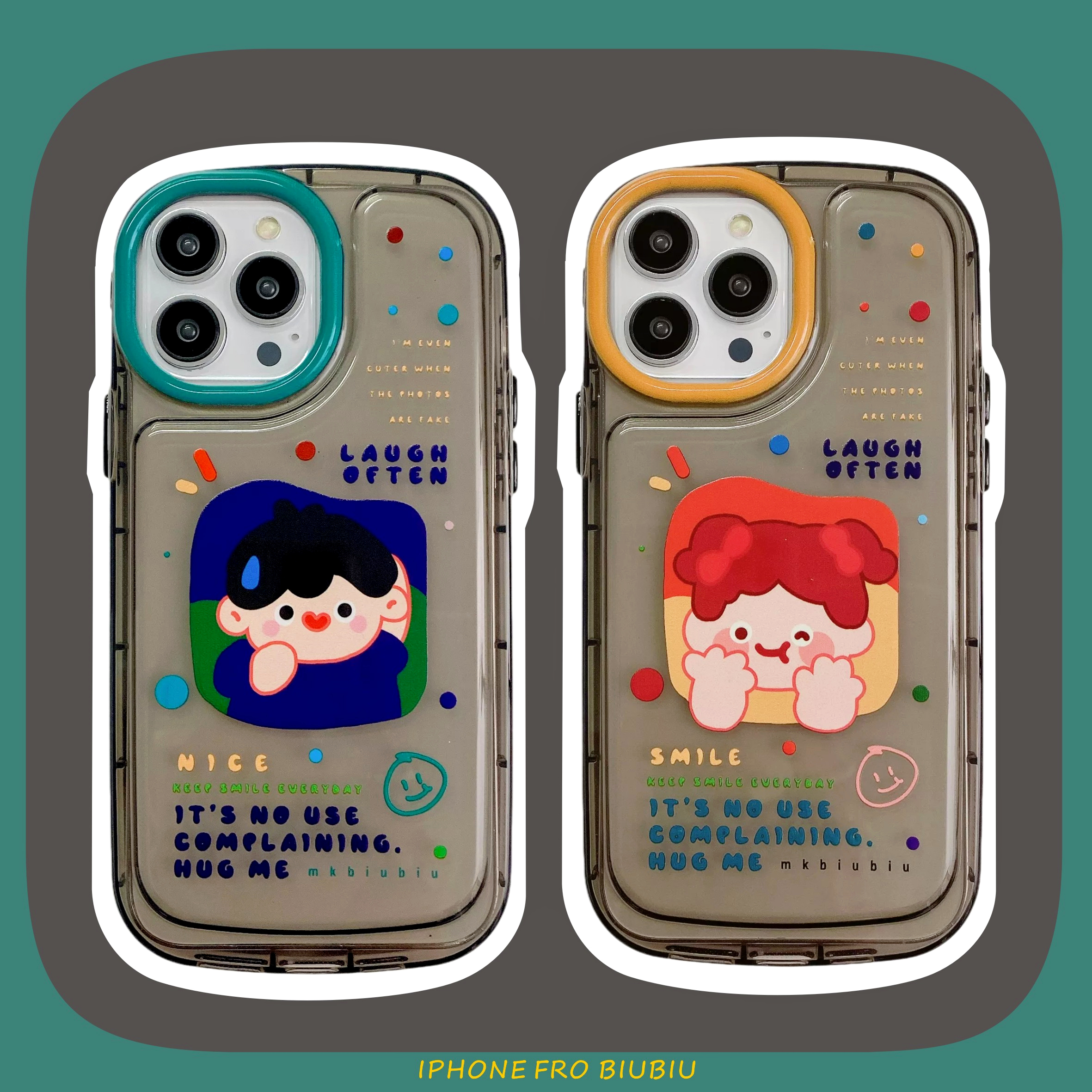 Cute Cartoon Silica Gel Phone Cases display picture 2