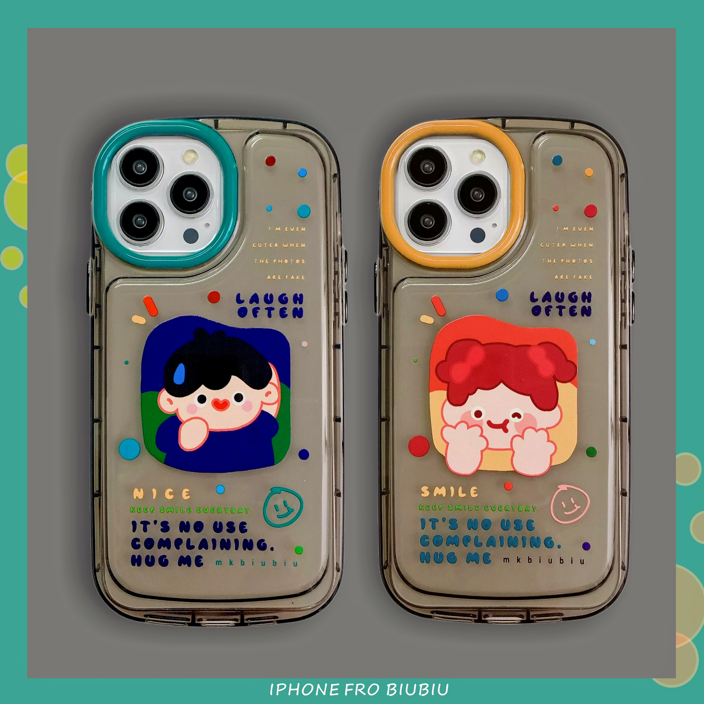 Cute Cartoon Silica Gel Phone Cases display picture 3