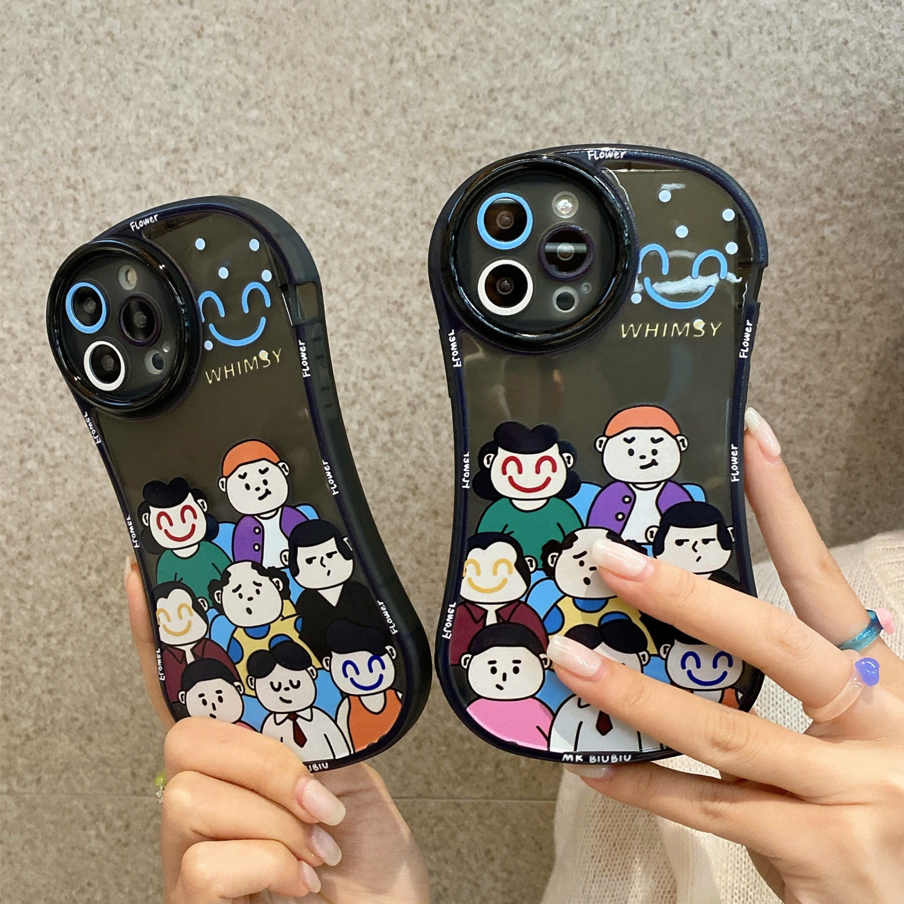 Cute Cartoon Silica Gel Phone Cases display picture 1