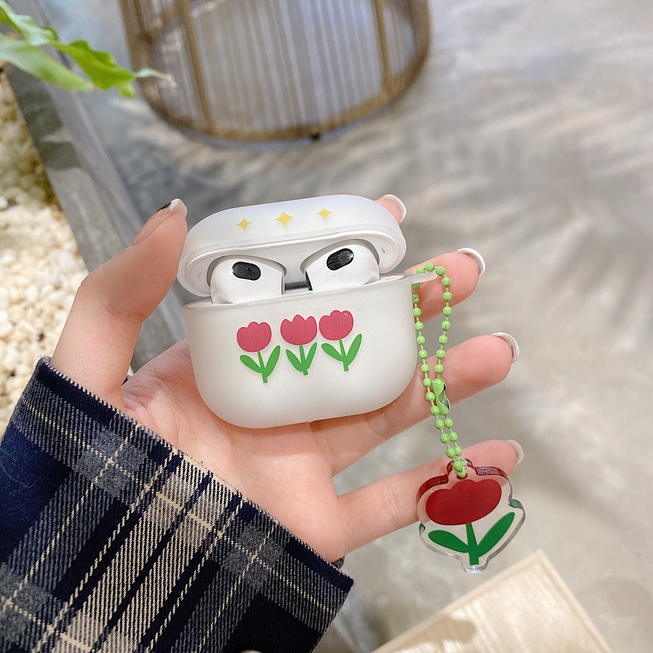 Cute Plant Silica Gel Earphone Cases display picture 7