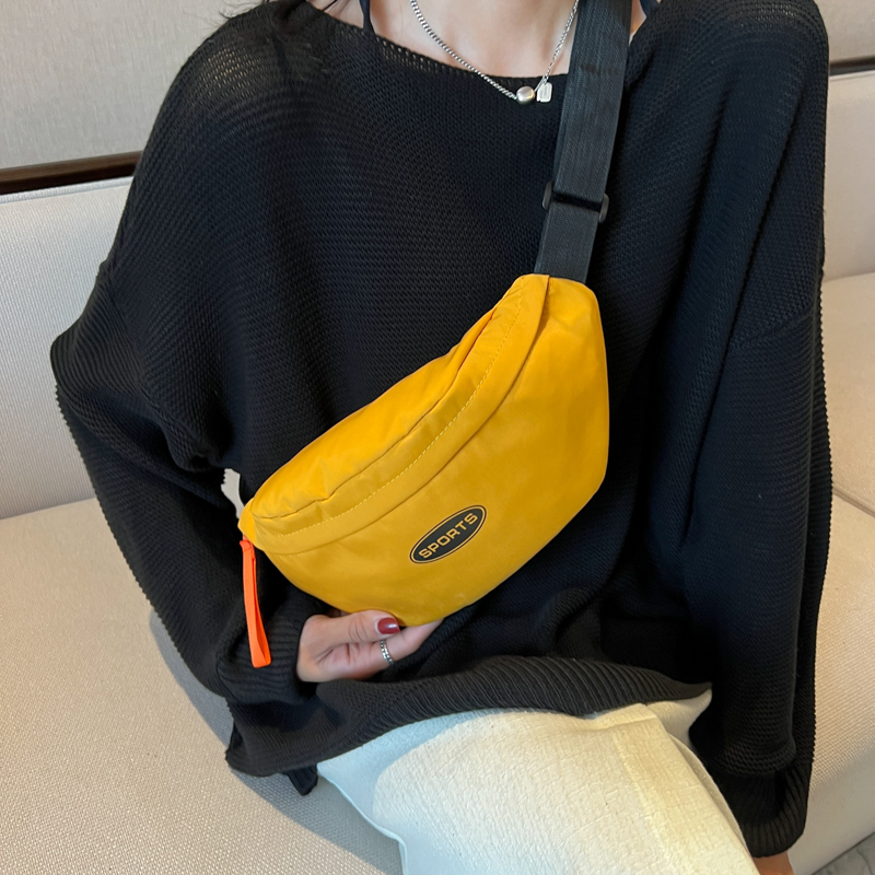 Streetwear Color Block Zipper Fanny Pack display picture 6