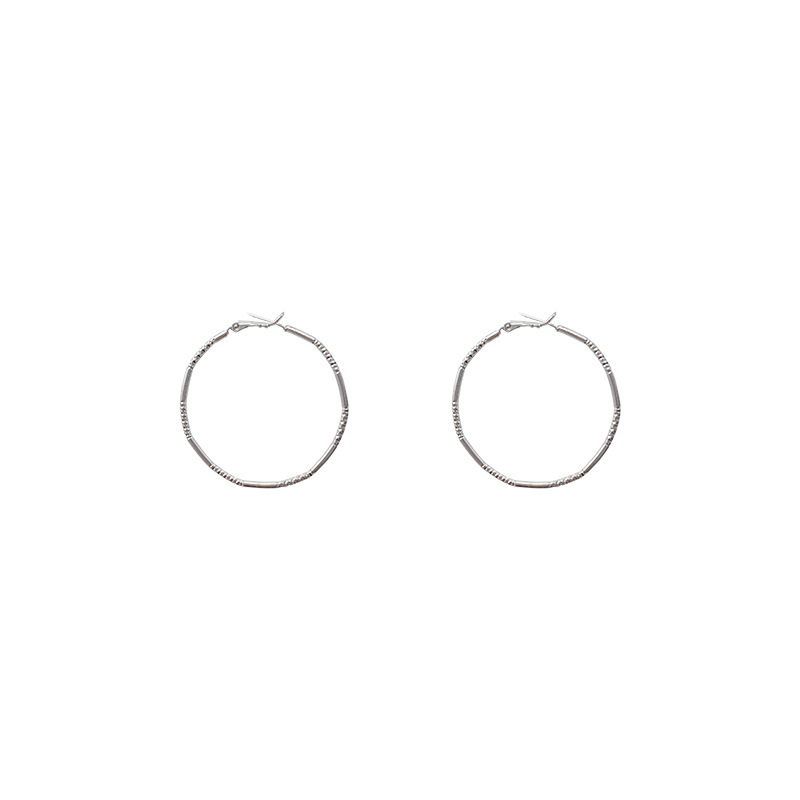 Exaggerated Circle Alloy Plating Earrings 1 Pair display picture 1