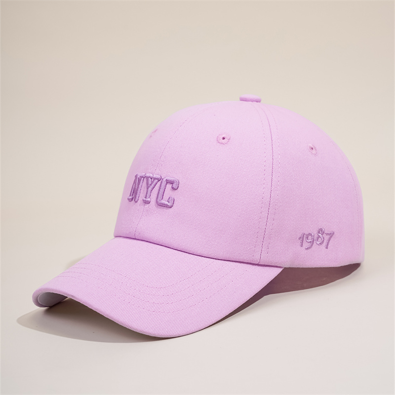 Unisex Fashion Letter Number Embroidery Curved Eaves Baseball Cap display picture 12