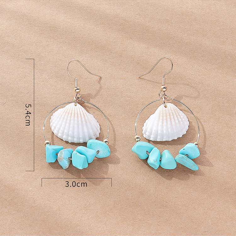 Women's Fashion Shell Shell Earrings Shell Earrings display picture 3