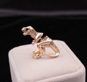 Women's Novelty Fashion Animal Dinosaur Alloy Earrings Plating No Inlaid Drop Earrings display picture 2