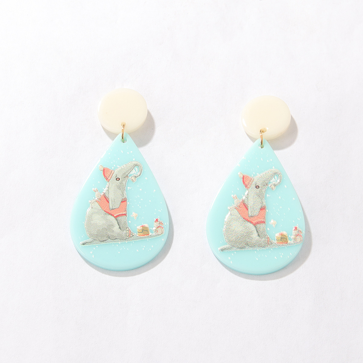 Women's Cute Fashion Animal Plant Arylic Earrings Drop Earrings display picture 10