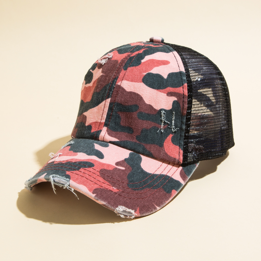 Unisex Casual Camouflage Polyester Baseball Cap display picture 1