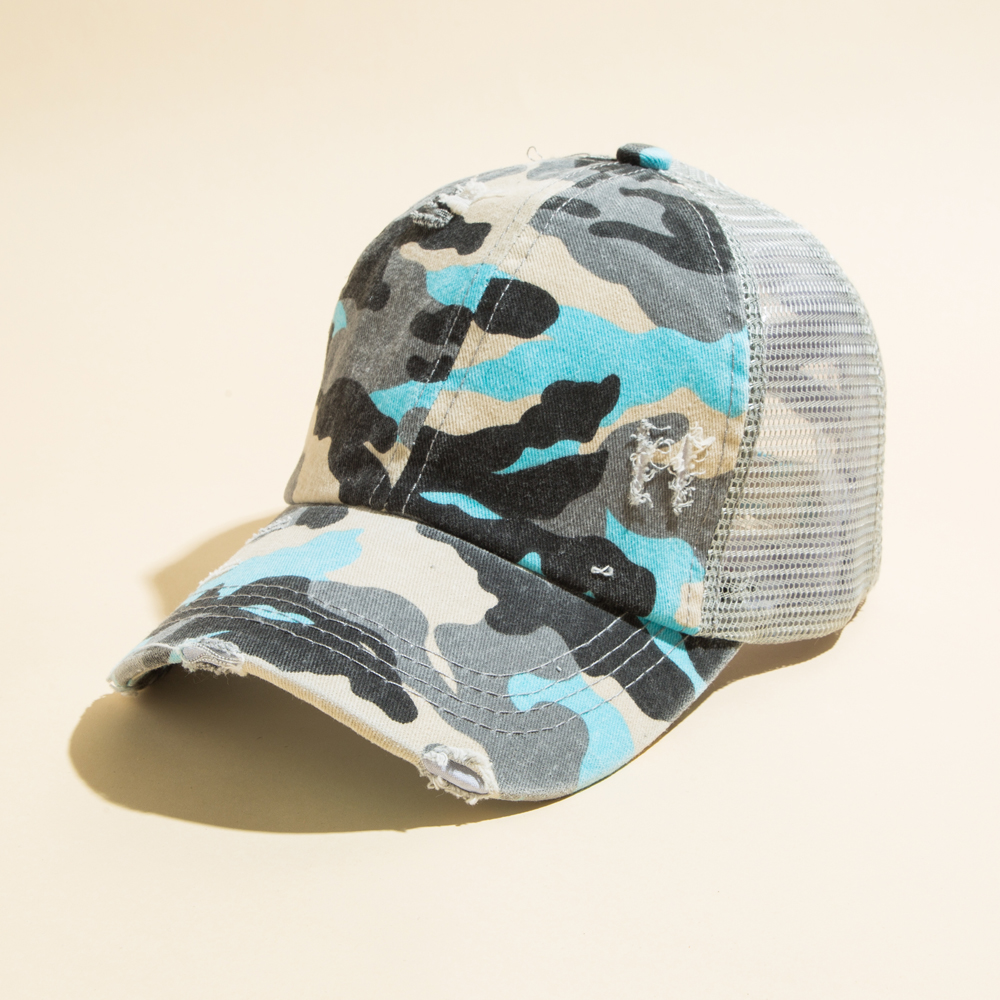 Unisex Casual Camouflage Polyester Baseball Cap display picture 5