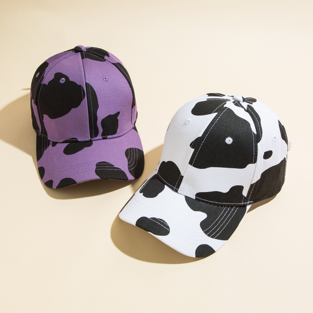Unisex Casual Cow Pattern Polyester Baseball Cap display picture 1