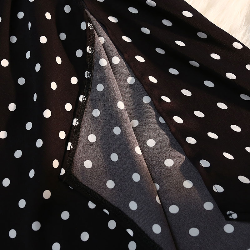Women's Skirt Casual Pleated Polka Dots Daily display picture 2