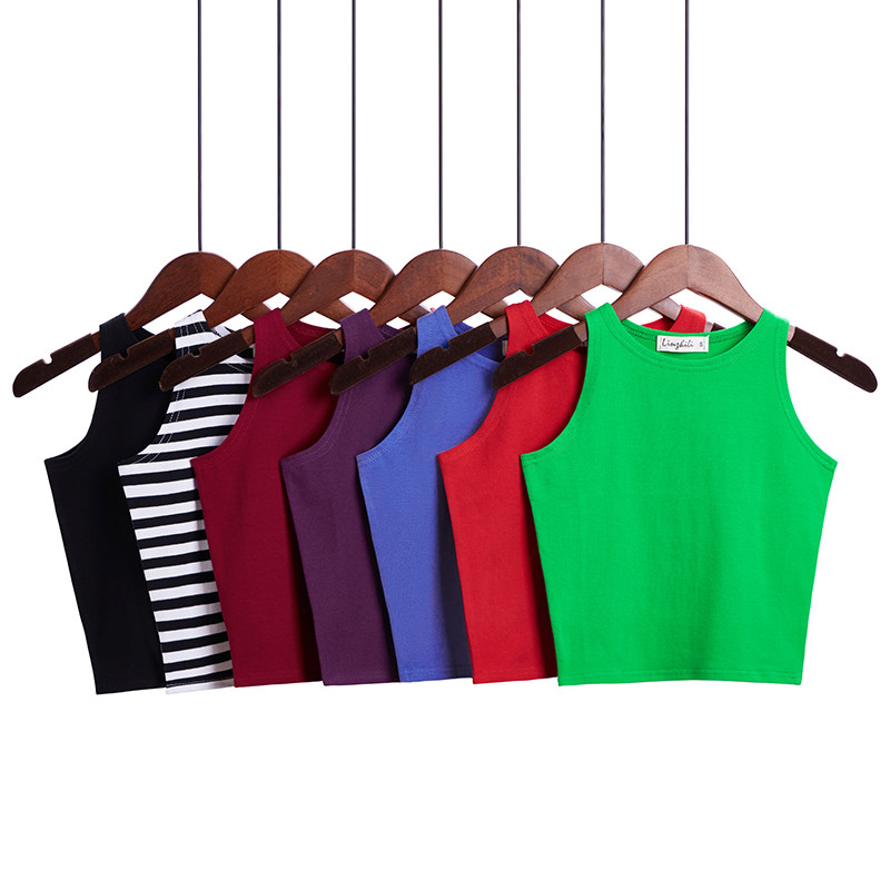 Women's T-shirt Sleeveless Tank Tops Basic Fashion Solid Color display picture 4