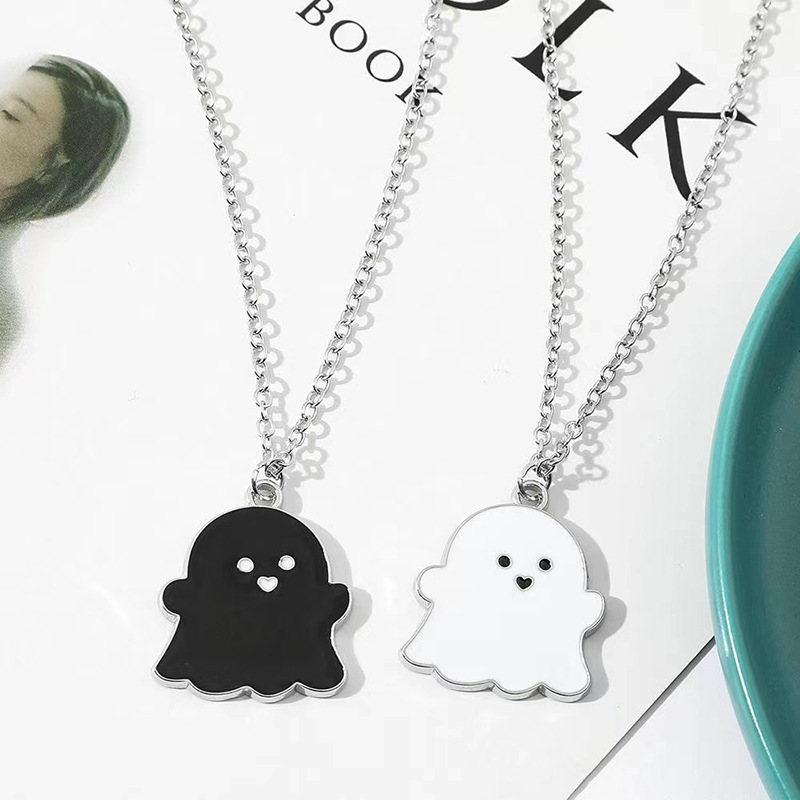 Funny Grimace Alloy Plating Halloween Unisex Pendant Necklace display picture 4