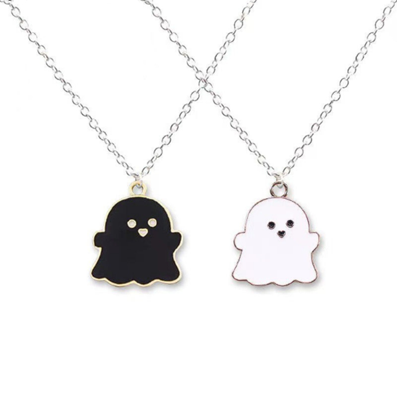 Cute Ghost Alloy Halloween Unisex Pendant Necklace display picture 5