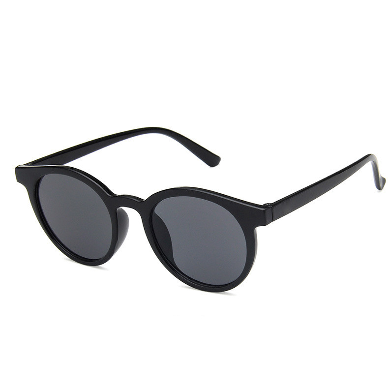 Unisex Retro Solid Color Pc Round Frame Sunglasses display picture 8