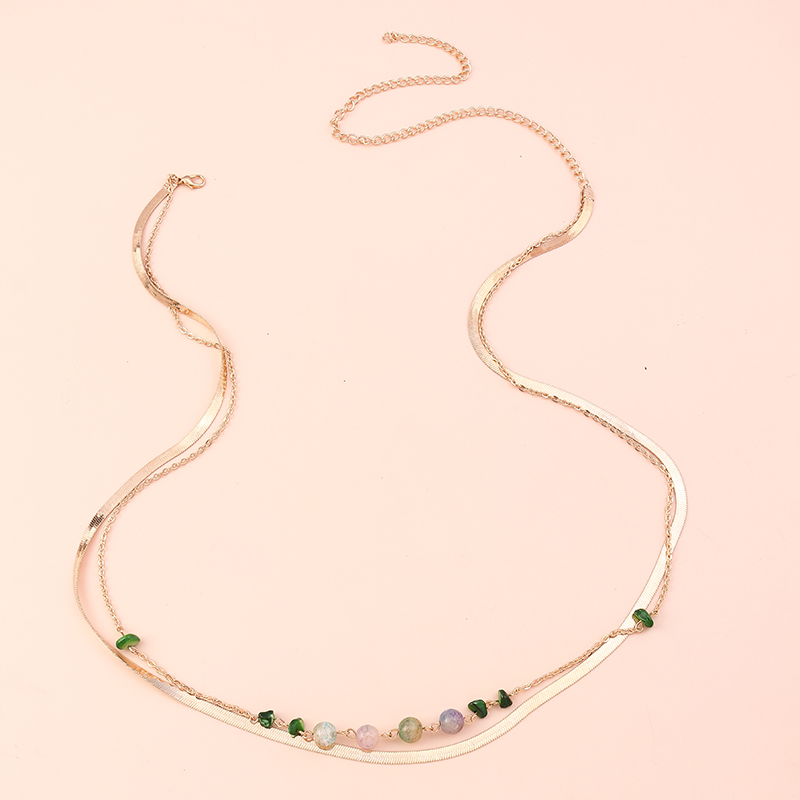 Style Simple Géométrique Alliage Placage Perles Chaîne De Taille 1 Pièce display picture 5
