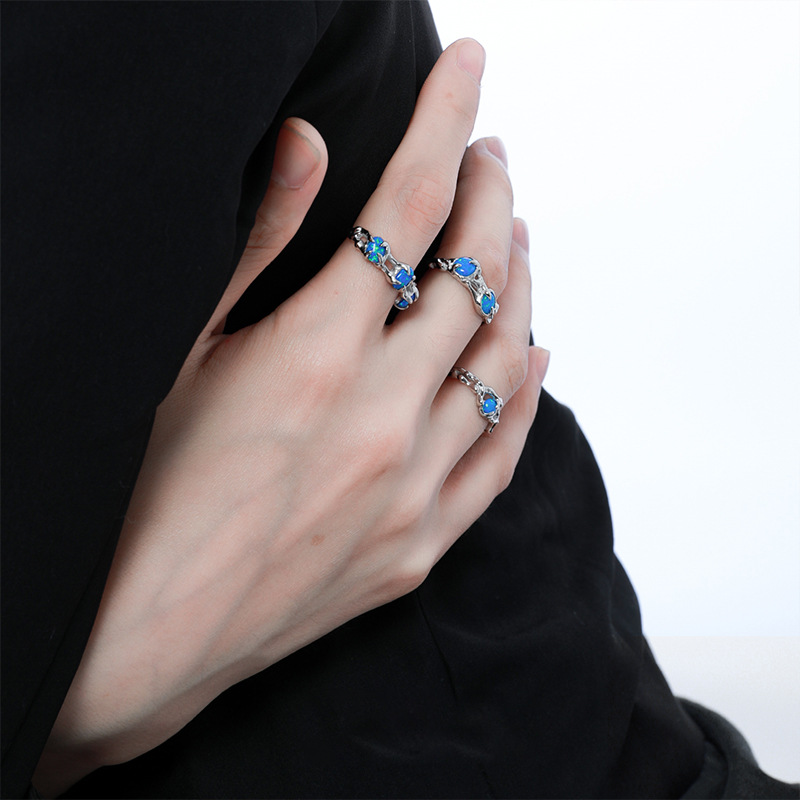 Simple Style Geometric Copper Rings Rhinestones Copper Rings display picture 3