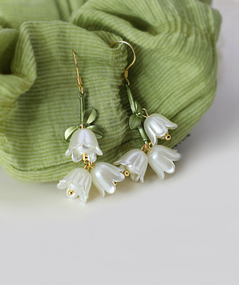Elegant Flower Alloy Earrings 1 Pair display picture 3