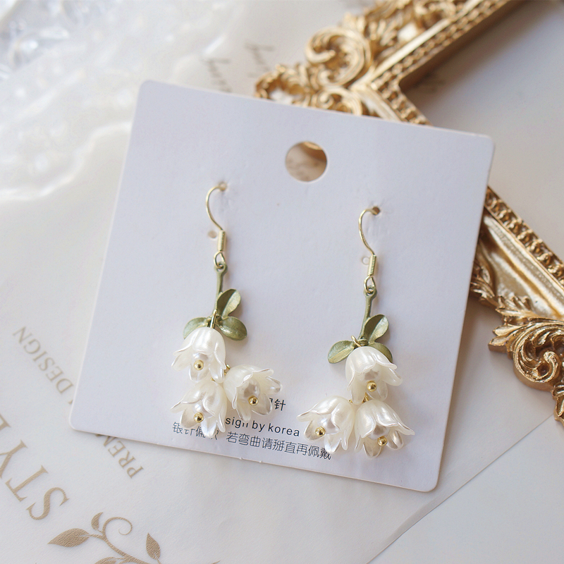 Elegant Flower Alloy Earrings 1 Pair display picture 4