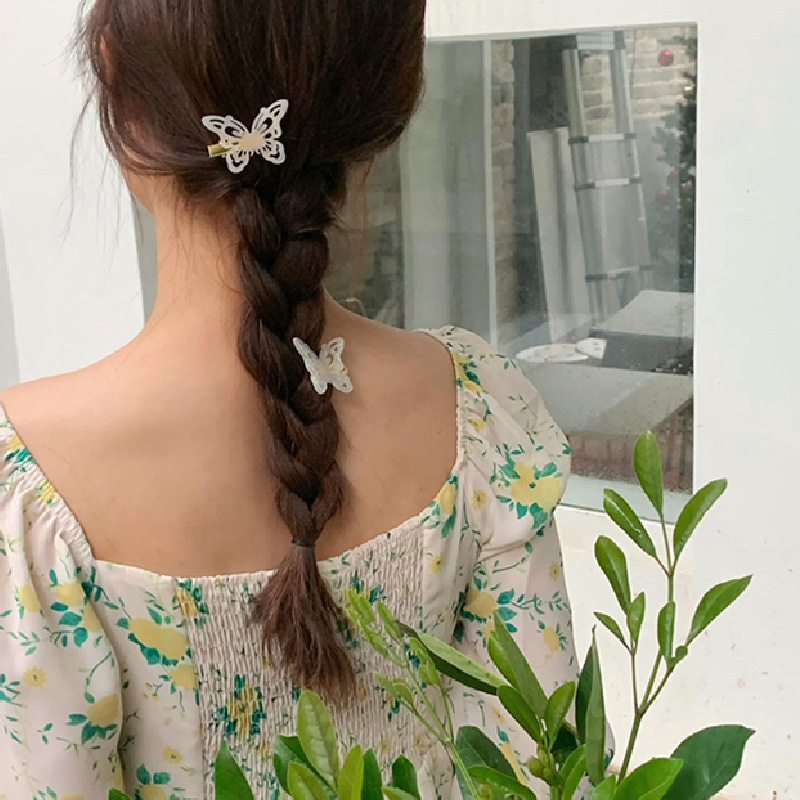 Fairy Style Butterfly Alloy Hair Clip display picture 3