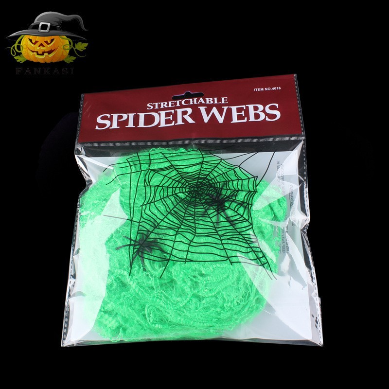 Halloween Funny Spider Web Cotton Halloween Decoration display picture 5