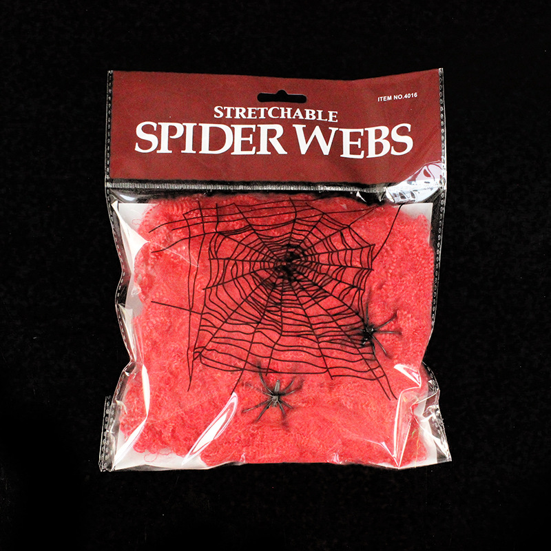 Halloween Funny Spider Web Cotton Halloween Decoration display picture 6