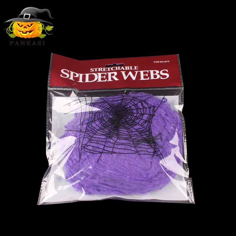 Halloween Funny Spider Web Cotton Halloween Decoration display picture 11