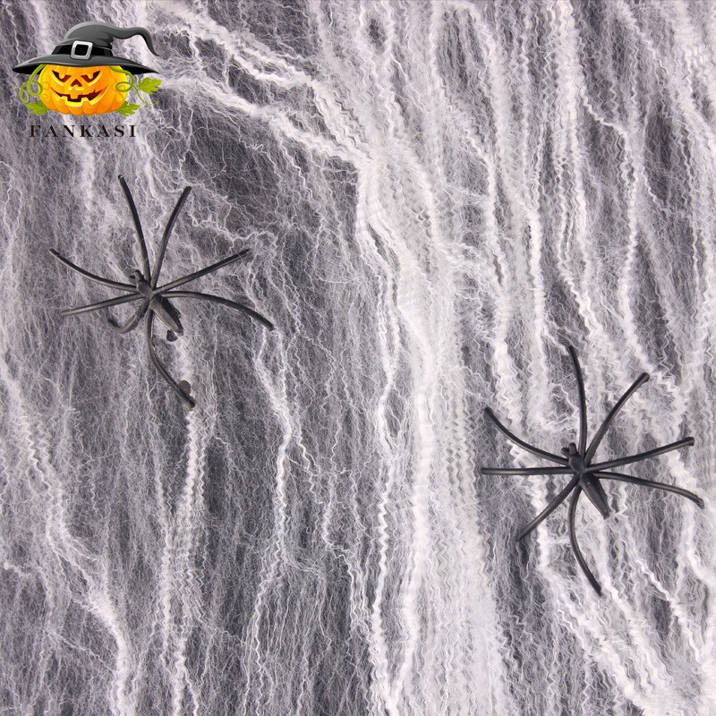 Víspera De Todos Los Santos Gracioso Telaraña Algodón Decoración De Halloween display picture 10