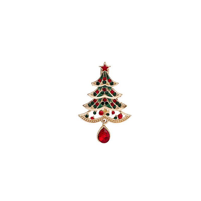 Christmas Nordic Style Christmas Tree Wreath Alloy Christmas display picture 1