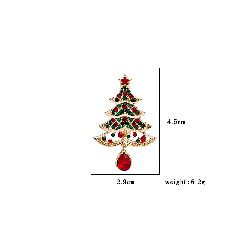 Christmas Nordic Style Christmas Tree Wreath Alloy Christmas display picture 2