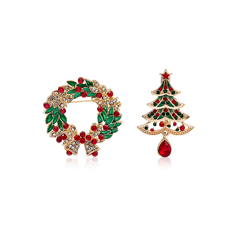 Christmas Nordic Style Christmas Tree Wreath Alloy Christmas display picture 6