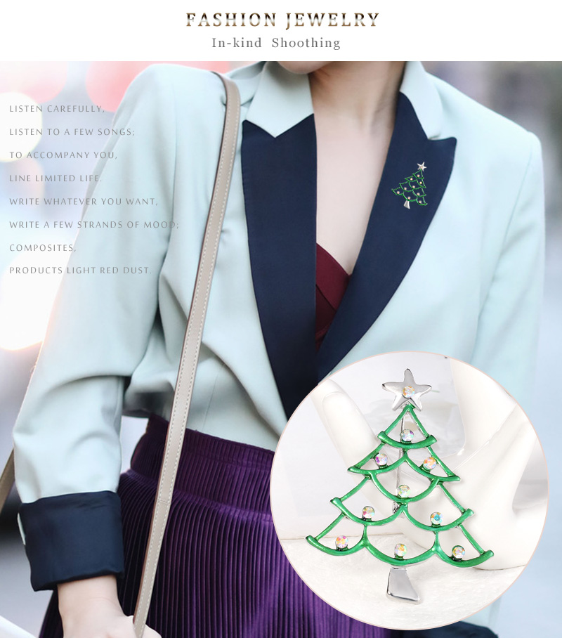 Christmas Simple Style Christmas Tree Alloy Holiday display picture 6