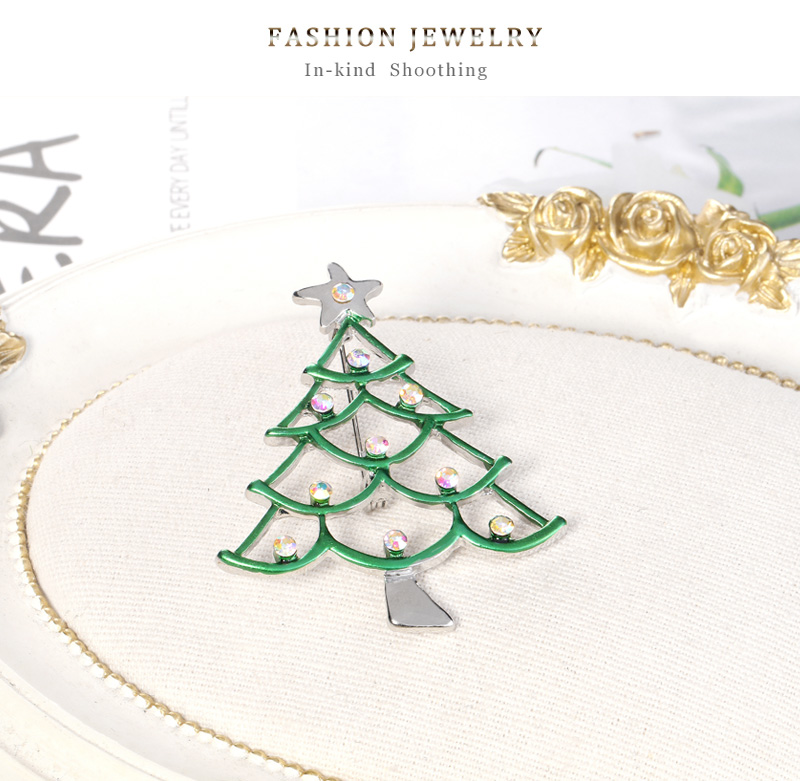 Christmas Simple Style Christmas Tree Alloy Holiday display picture 7