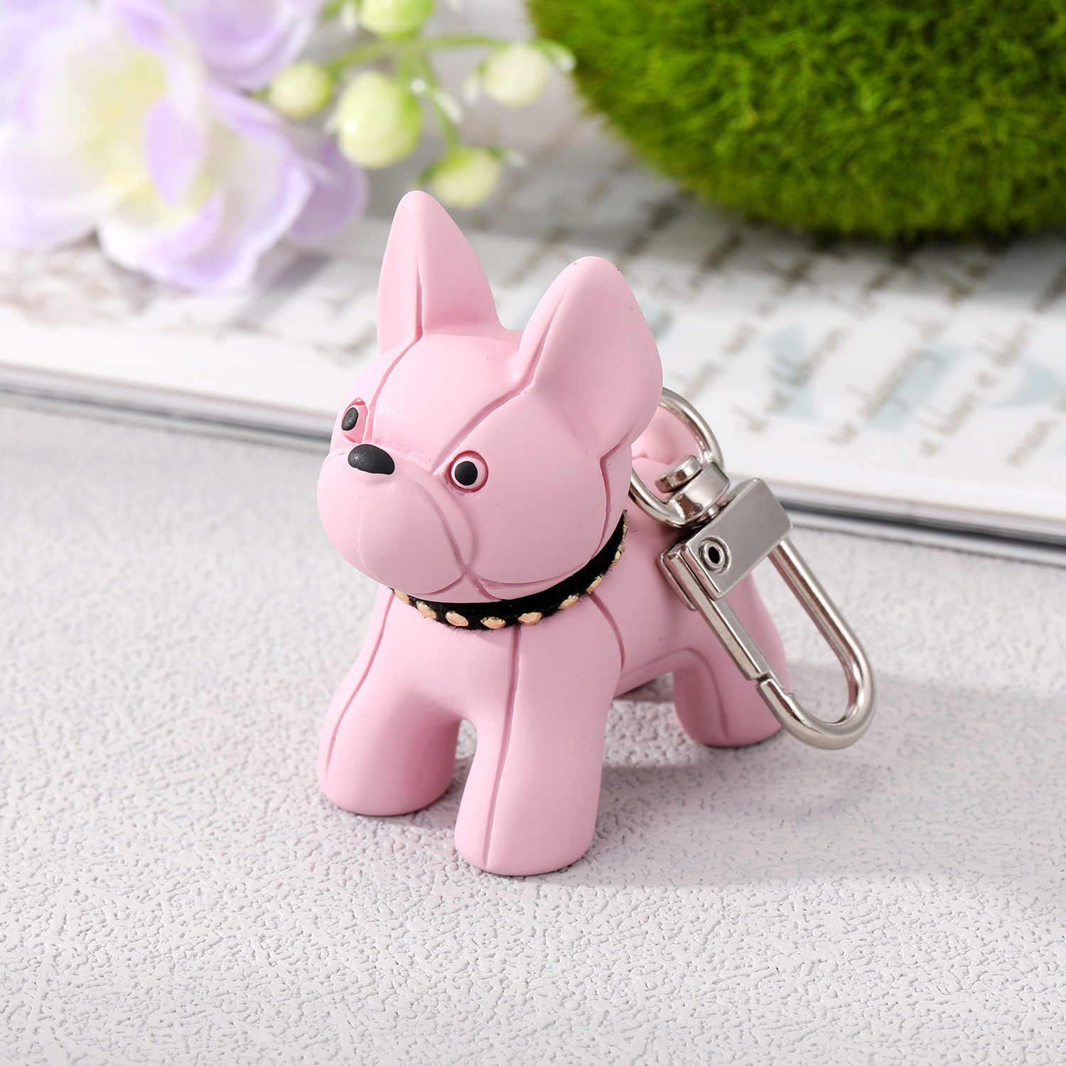 Cute Cartoon Dog Doll Key Chain Pendant Bag Hanging Ornament display picture 2