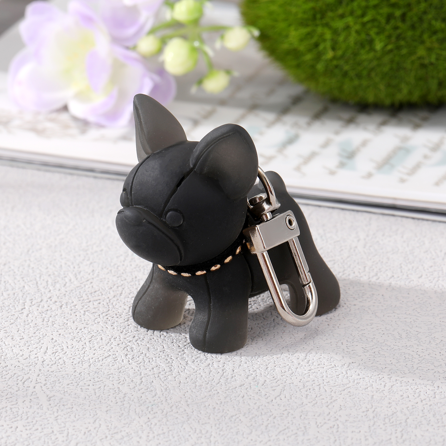 Cute Cartoon Dog Doll Key Chain Pendant Bag Hanging Ornament display picture 3