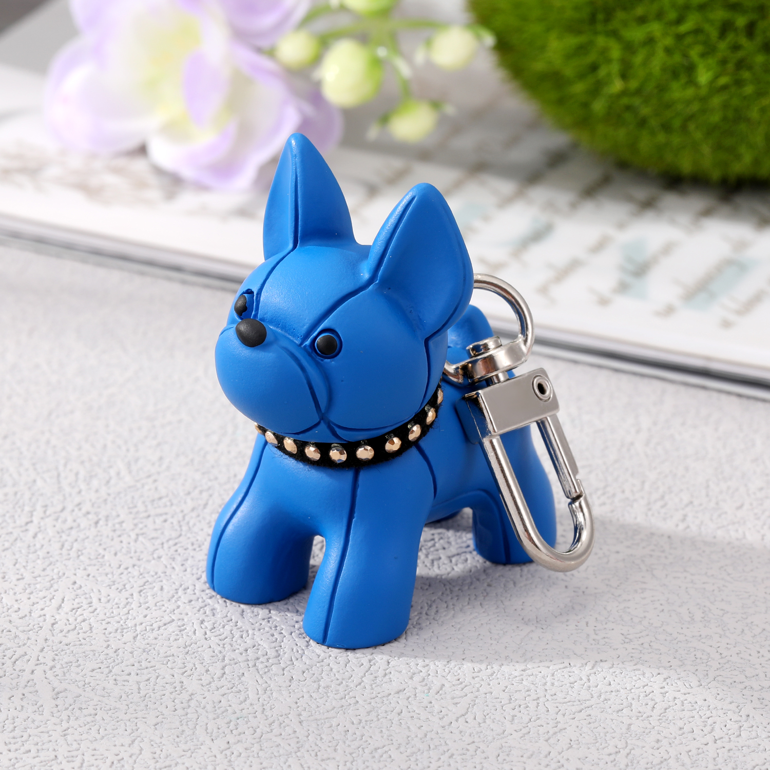 Cute Cartoon Dog Doll Key Chain Pendant Bag Hanging Ornament display picture 4
