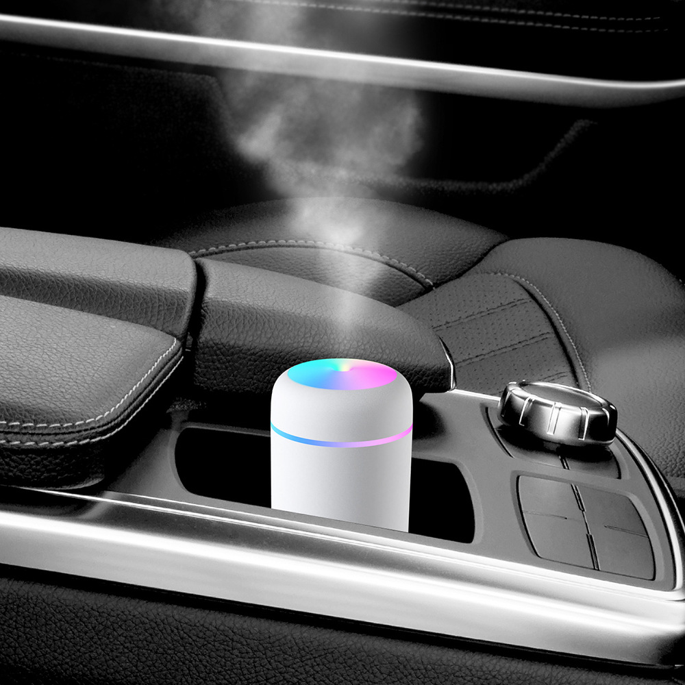 Colorful Cup Car Humidifier Car Desktop Bedroom And Household Usb Humidifier display picture 4