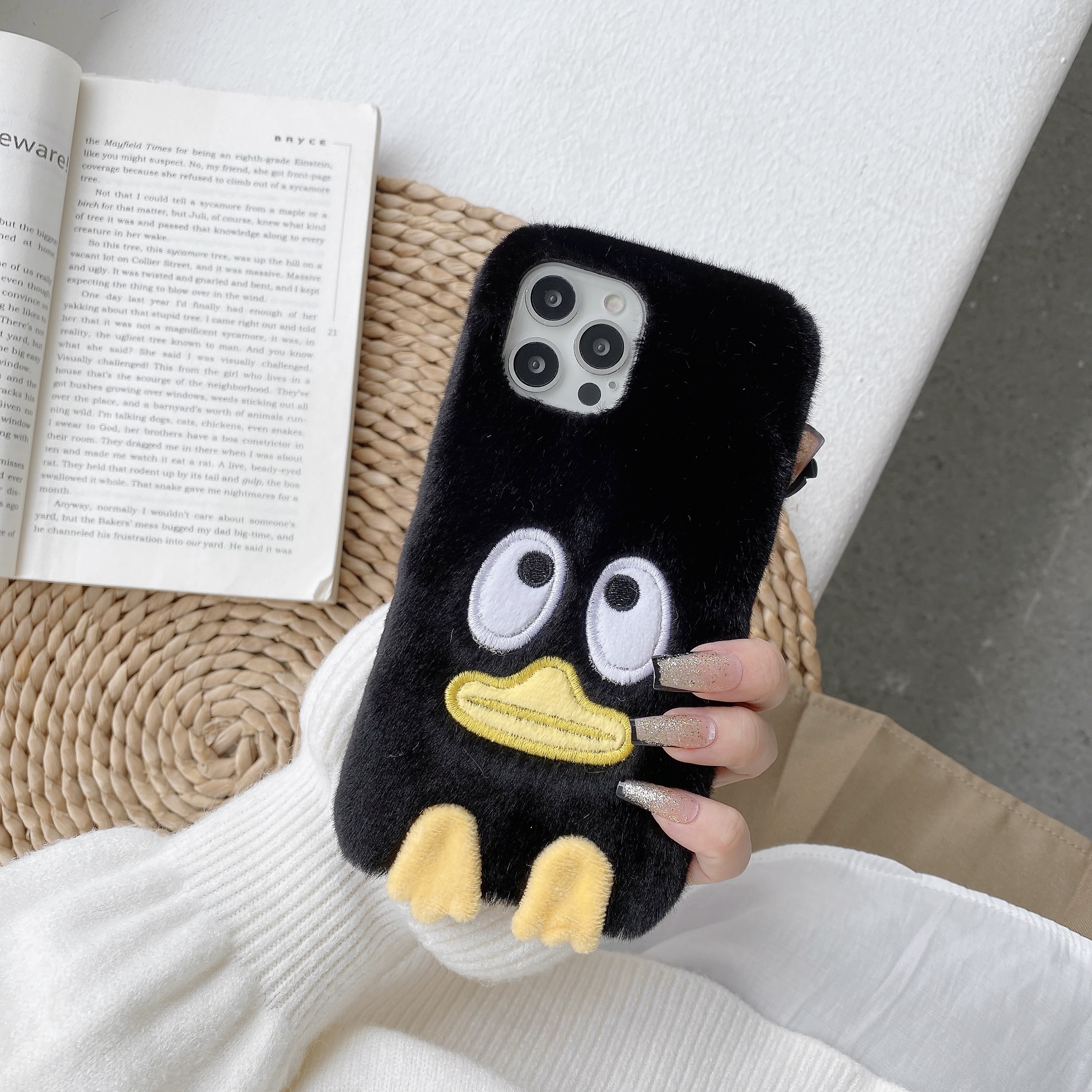 Cute Duck Cloth Resin  Iphone Phone Cases display picture 2
